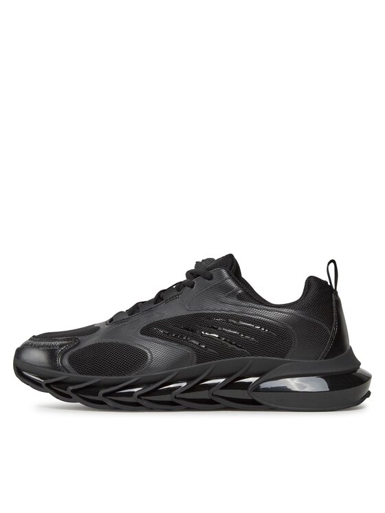 Plein Sport Plein Sport Sneakersy Runner FACS USC0438 Czarny