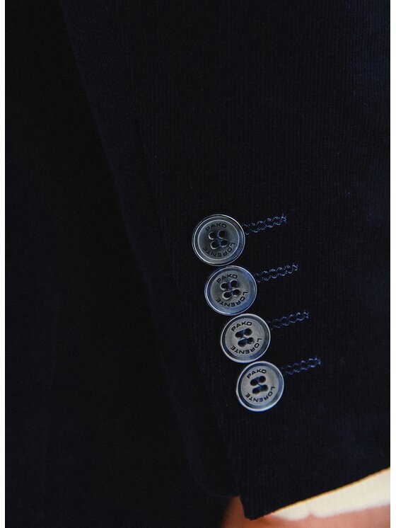 Pako Lorente Pako Lorente Marynarka P25WF-3X-022 Granatowy Slim Fit