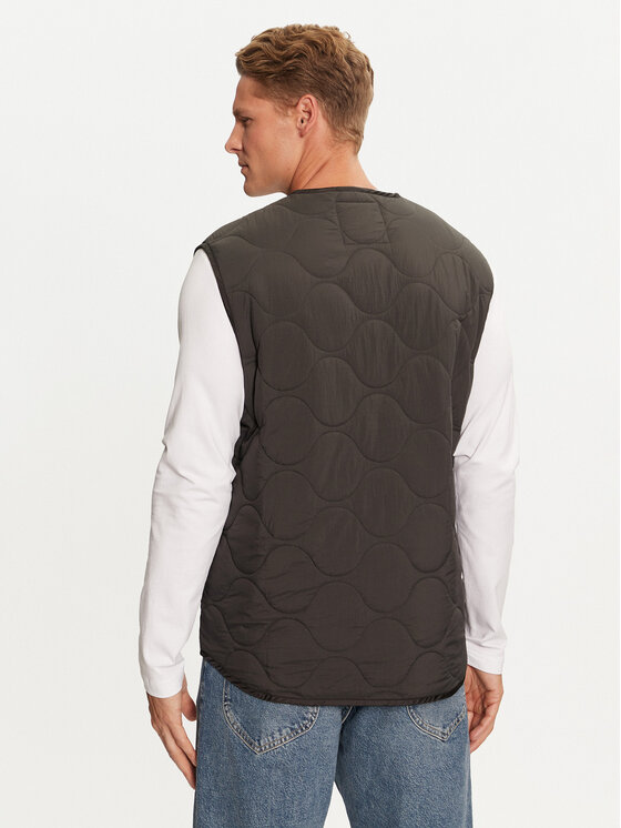 Lee Lee Kamizelka 112341650 Czarny Regular Fit