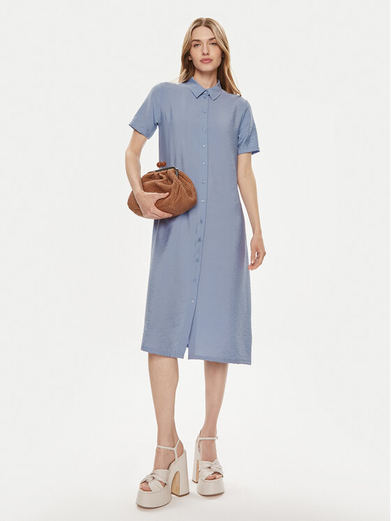 JDY JDY Rochie tip cămașă Soul 15317408 Albastru Regular Fit