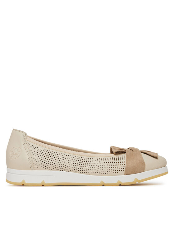 Rieker Rieker Ballerinas L3066-60 Beige
