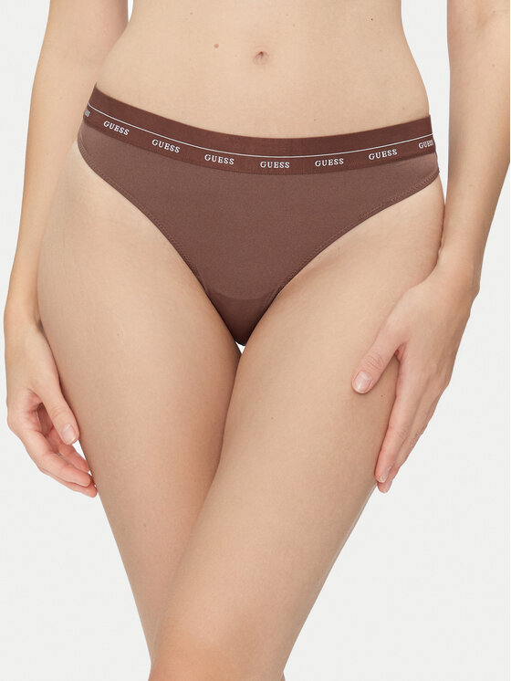 Guess Guess Бразильські труси O5RE25 KCF20 Коричневий