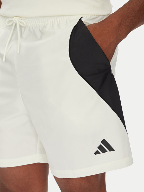 adidas adidas Szorty sportowe Stadium JX5624 Biały Regular Fit