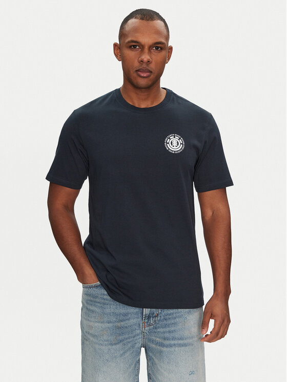 Element Element T-Shirt ELYZT00490 Tmavomodrá Regular Fit
