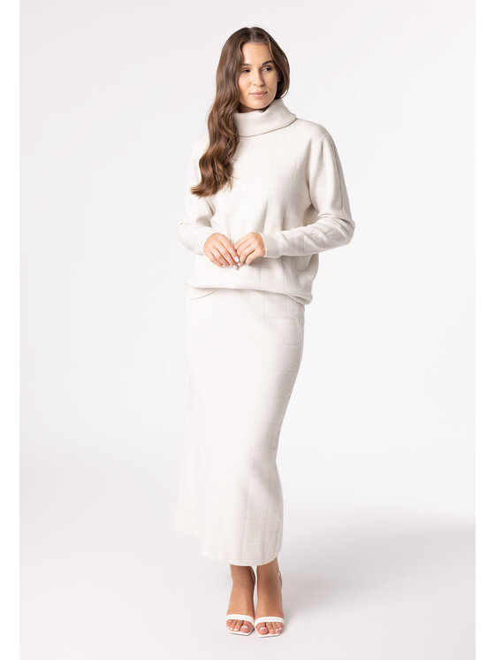 QUIOSQUE QUIOSQUE Sveter QUIOSQUE 6VS007132 Béžová Regular Fit