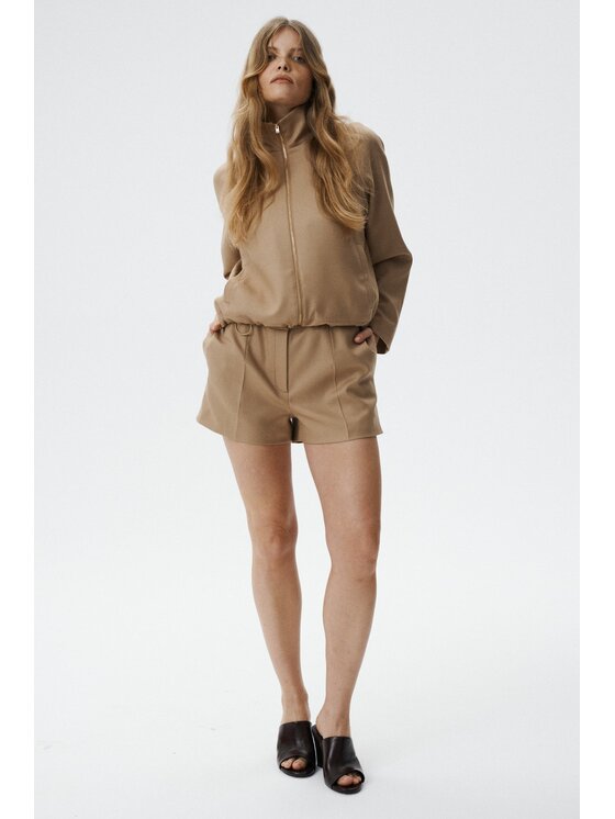 MARI PRETI MARI PRETI Bomber Woolheaven Marrone Regular Fit