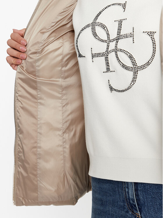 Marciano Guess Marciano Guess Prijelazna jakna Mariah 3BGL18 9620Z Bež Slim Fit