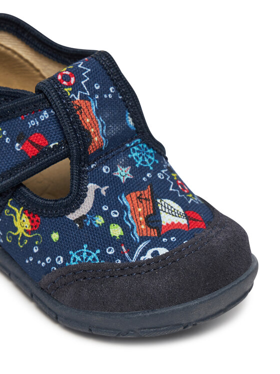Froddo Froddo Kapcie Classic Slippers G1700411 M Granatowy