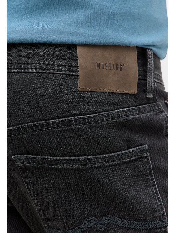Mustang Mustang Jeansy Style Oregon Slim Czarny Slim Fit