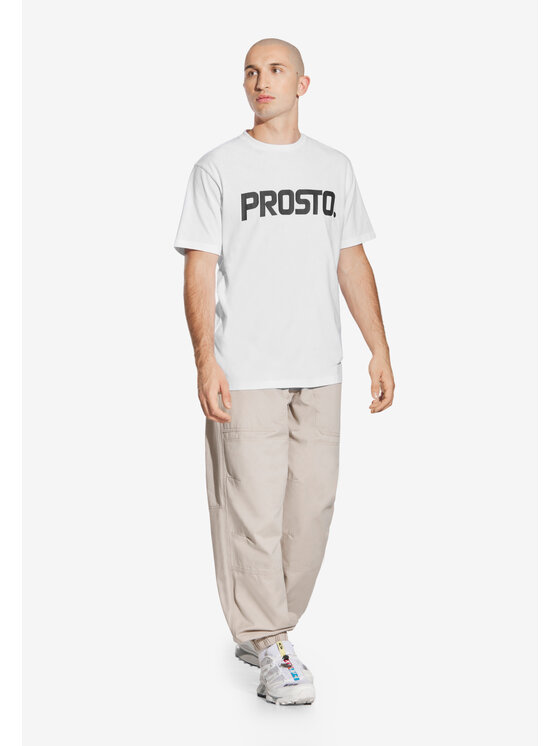 PROSTO. PROSTO. T-Shirt Biglog KL252MTEE1012 Biały Regular Fit