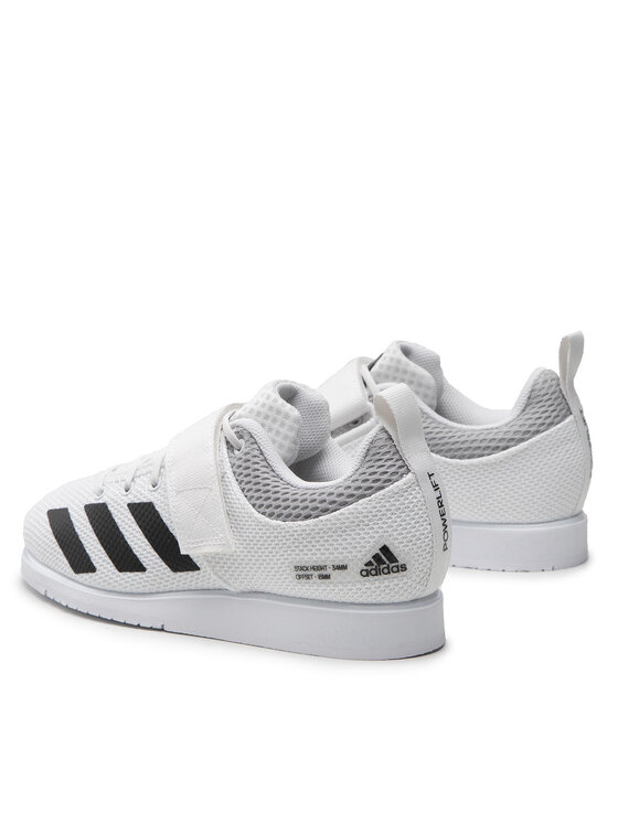 adidas Обувки за фитнес зала Powerlift 5 GY8919 Бял | Modivo.bg