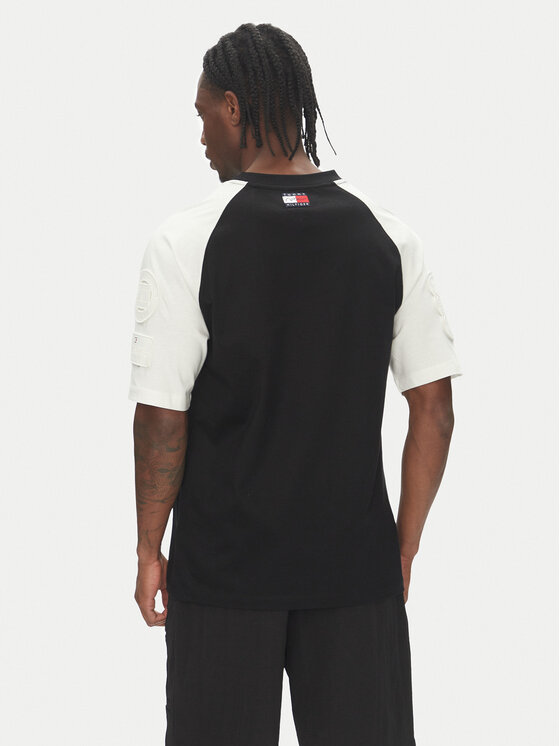Tommy Hilfiger Tommy Hilfiger Marškinėliai F1 Movie MW0MW41389 Juoda Regular Fit