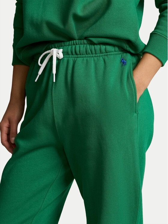Polo Ralph Lauren Polo Ralph Lauren Spodnji del trenirke 211943009010 Zelena Regular Fit