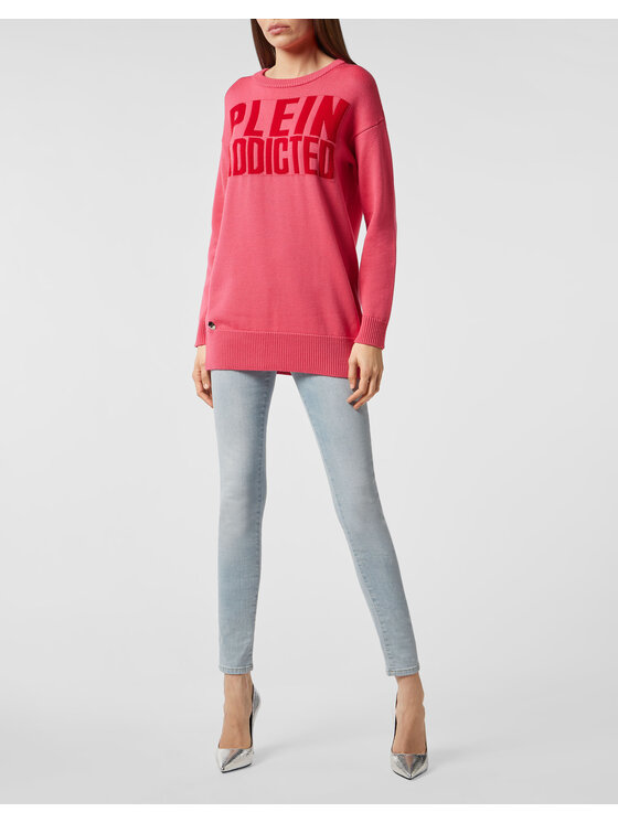 PHILIPP PLEIN PHILIPP PLEIN Sveter 30921 Ružová