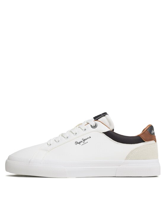 Pepe Jeans Pepe Jeans Sneakersy Kenton Court PMS30839 Biela
