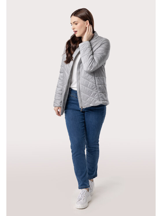 QUIOSQUE QUIOSQUE Zimní bunda 9SC001 Šedá Regular Fit