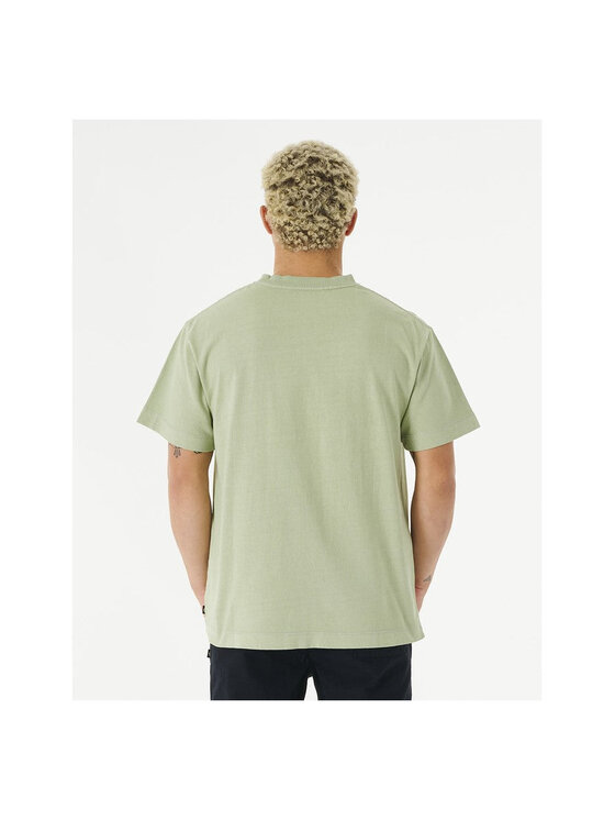 Rip Curl Rip Curl T-Shirt Quality Surf Products Pkt Tee Zielony Regular Fit