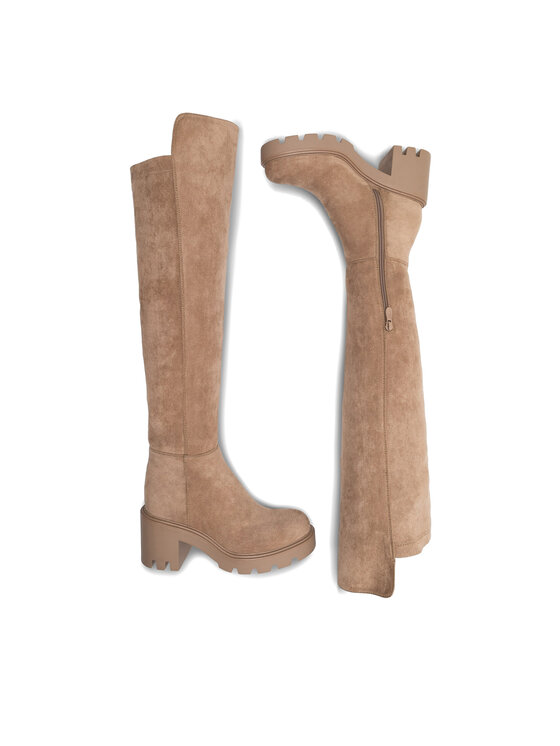 DeeZee DeeZee Μπότες MORGANE WS5596-30 Μπεζ