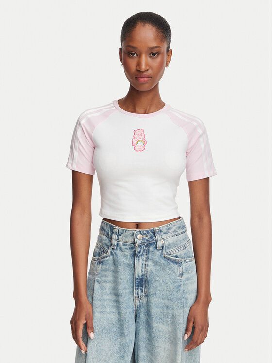 adidas Tricou Care Bears KR9628 Alb Slim Fit