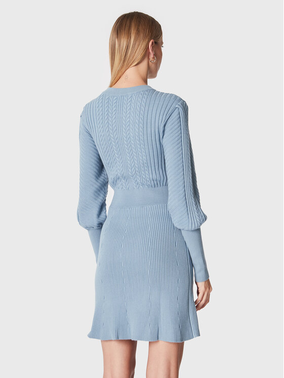 Vestito di maglia PGA22217VE Blu Regular Fit