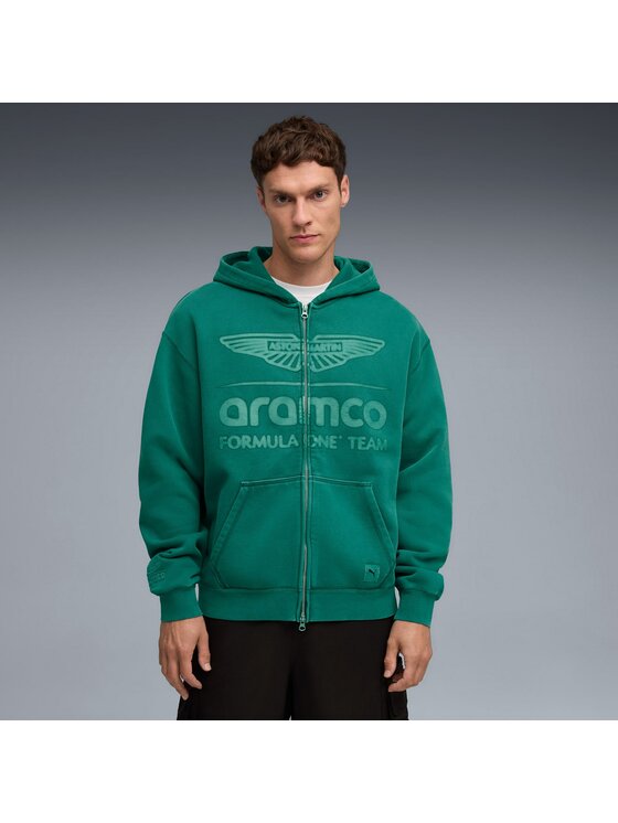 Puma Puma Bluza 635892 Zielony Regular Fit