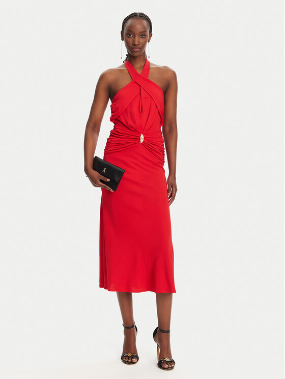 Elisabetta Franchi Elisabetta Franchi Koktejlové šaty AB71952E2 CG5 Červená Regular Fit