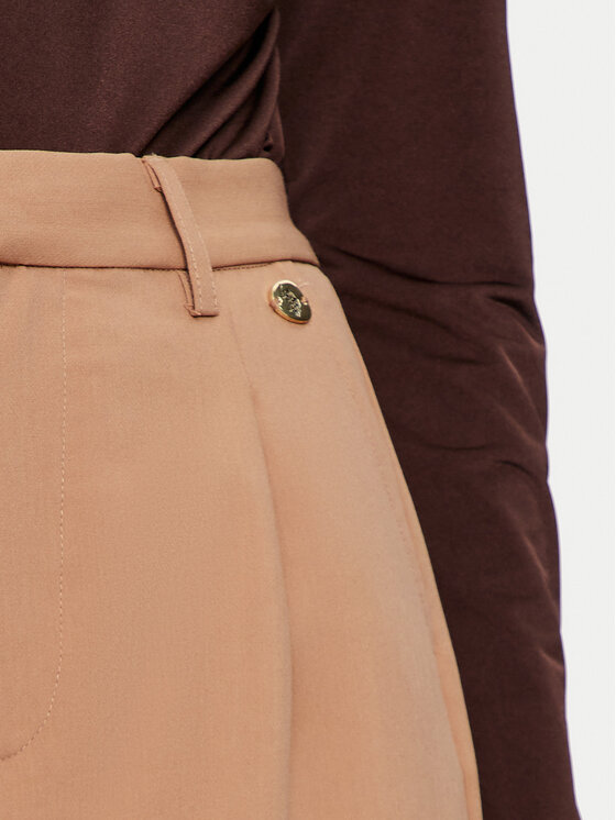 U.S. Polo Assn. U.S. Polo Assn. Παντελόνι υφασμάτινο WUP0776 Μπεζ Regular Fit