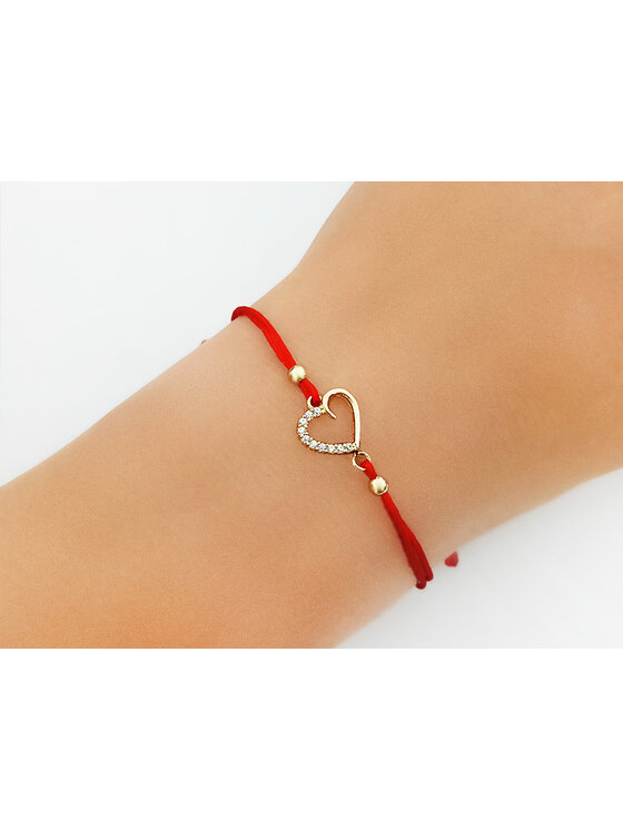 Lovrin Lovrin Bransoletka 104611 Czerwony