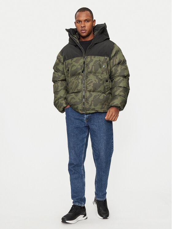 G-Star Raw G-Star Raw Μπουφάν χειμωνιάτικο Expedition D23645-C441 Πράσινο Regular Fit