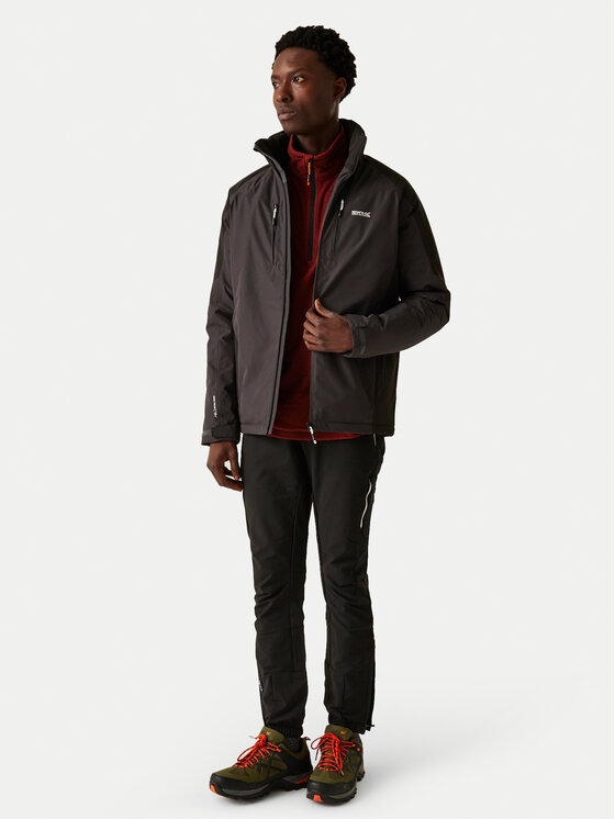 Regatta Regatta Regenjacke Winter Calderdale II RMP396 Grau Regular Fit