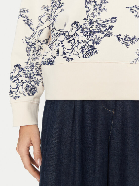 Munthe Munthe Μπλούζα Friede 251111825163 Μπεζ Relaxed Fit