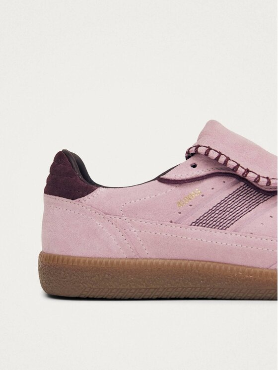 ALOHAS ALOHAS Sneakersy Tb.490 Club Suede Pink Leather Sneakers Różowy