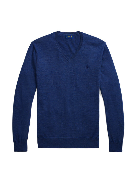 Polo Ralph Lauren Polo Ralph Lauren Džemper 710946142006 Tamnoplava Slim Fit