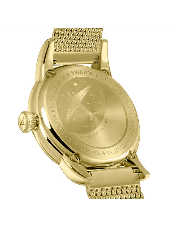 Aviator Aviator Orologio V.1.33.1.344.5 Oro