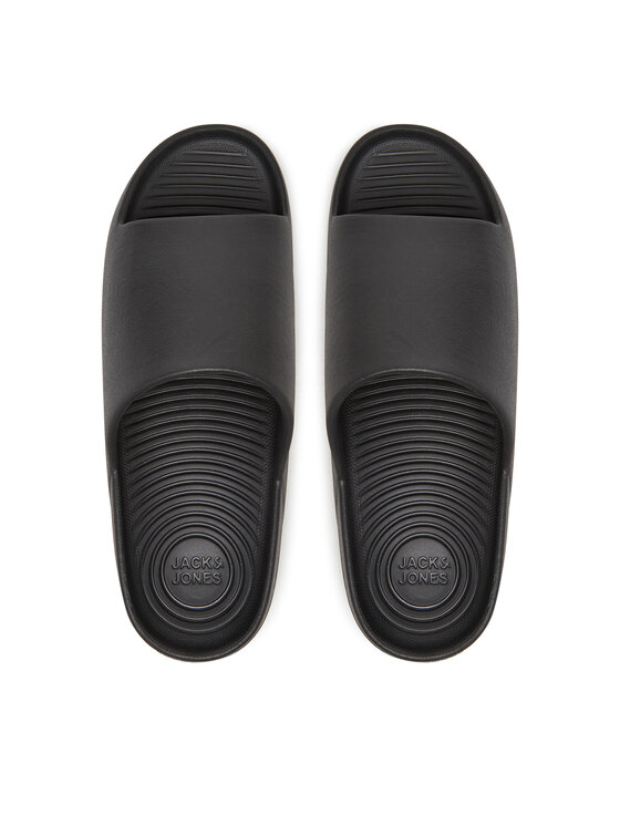 Jack & Jones Jack & Jones Klapki Jfwripple Moulded Slider 12274637 Czarny
