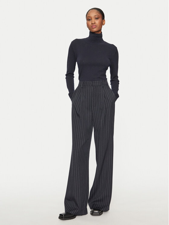 Weekend Max Mara Weekend Max Mara Dolcevita Kiku 2425366022 Blu scuro Regular Fit