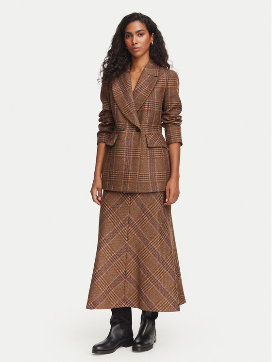 Luisa Spagnoli Luisa Spagnoli Midirock Francobollo 543483 Hellbraun Regular Fit
