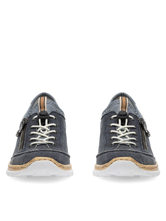 Rieker Rieker Sneakersy N4263-16 Granatowy