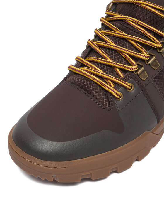 DC Shoes DC Shoes Sneakersy EO-PURE HIGH TOP WR BOOT DC01803210 Tmavo hnedá