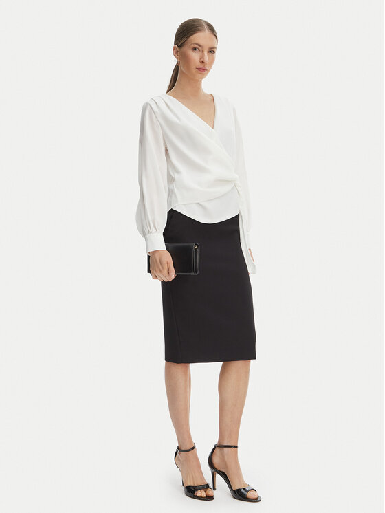 Rinascimento Rinascimento Košile CFC0127578003 Bílá Regular Fit