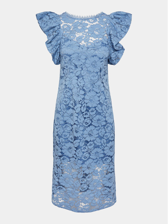 YAS YAS Sukienka koktajlowa Milda 26032369 Niebieski Regular Fit