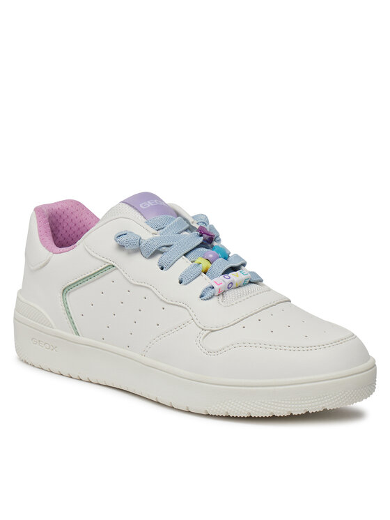 Geox Geox Sneakersy J Washiba Girl J45HXD 0003W C0653 D Bílá