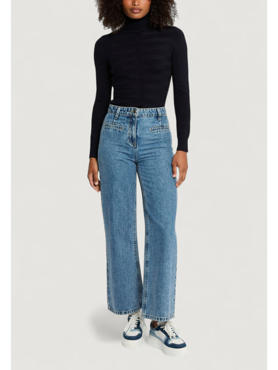 Morgan De Toi Morgan De Toi Maglione 252-MENTHYO Nero Blazer Fit