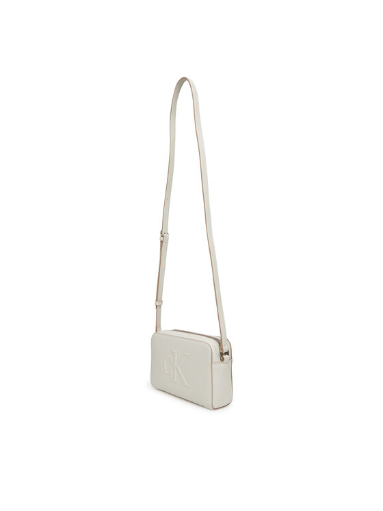 Calvin Klein Jeans Calvin Klein Jeans Geantă Sculpted Ew Camera Bag LV04K3036G Alb