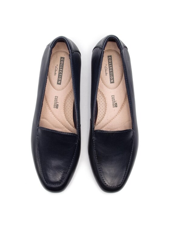Clarks Clarks Poltopánky Juliet Lora 261365784 Tmavomodrá