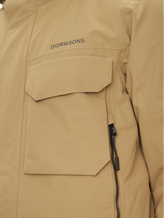 Didriksons Didriksons Зимно яке Drew 505778 Бежов Regular Fit