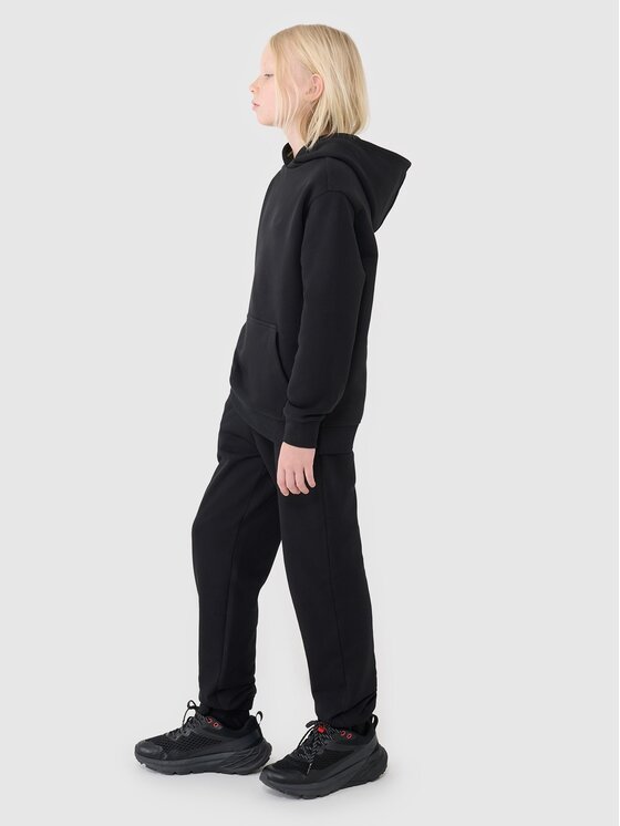 4F 4F Spodnie dresowe 4FJWMM00TTROM1188-20S Czarny Oversize
