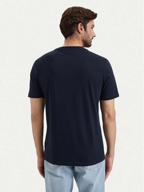 HUGO HUGO Футболка Nesptee 50572740 Cиній Regular Fit