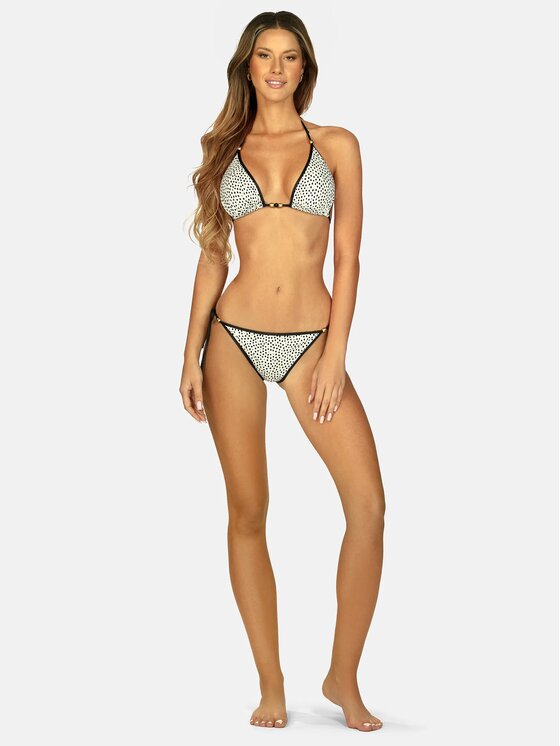 Miss Lou Miss Lou Bikini ML003 Bianco