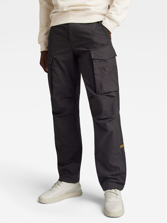G-Star Raw Pantaloni din material Core D24309-D387 Negru Tapered Fit